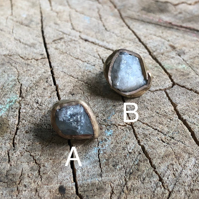 Aquamarine Studs