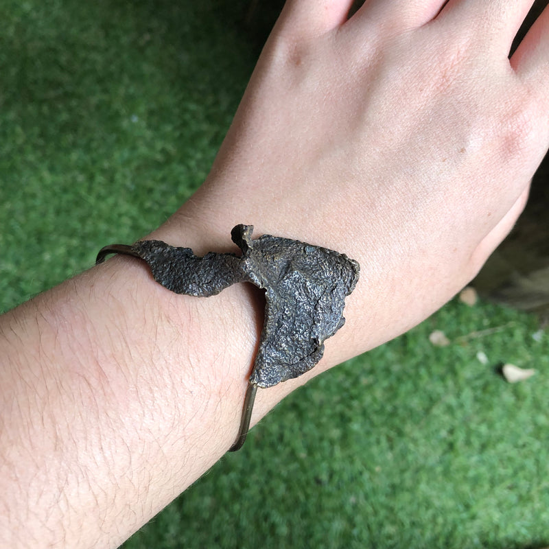Bronze V Cuff