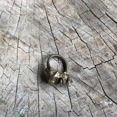 Brass Statement Ring