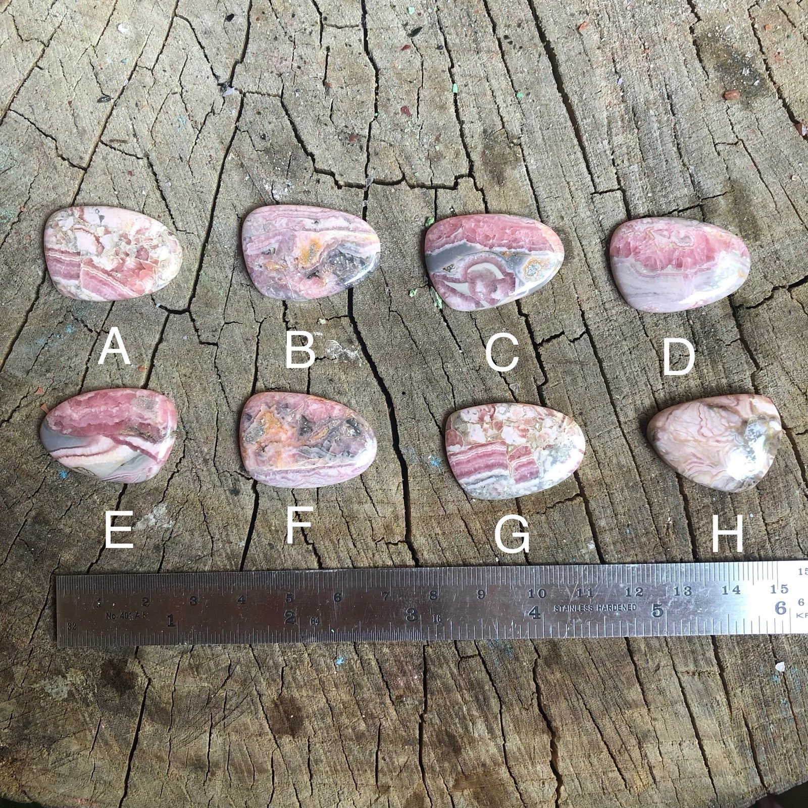 Rhodochrosite Cabachon