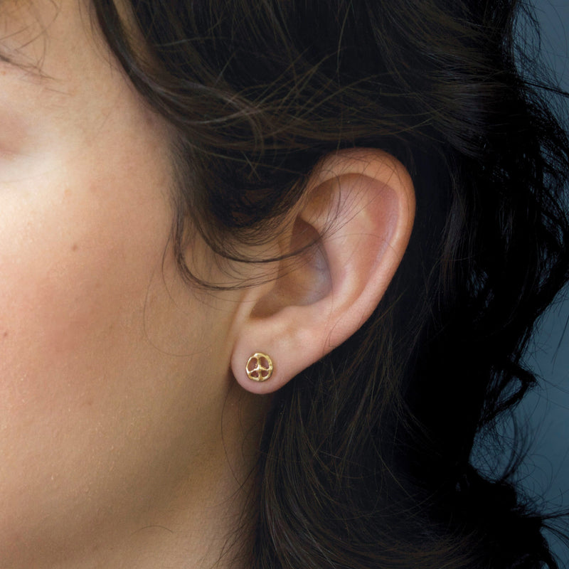 Peace Sign Studs