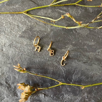Brass Love Letter Charms