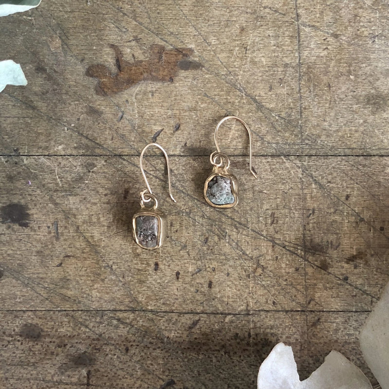 Aquatic Moss Solo Earrings