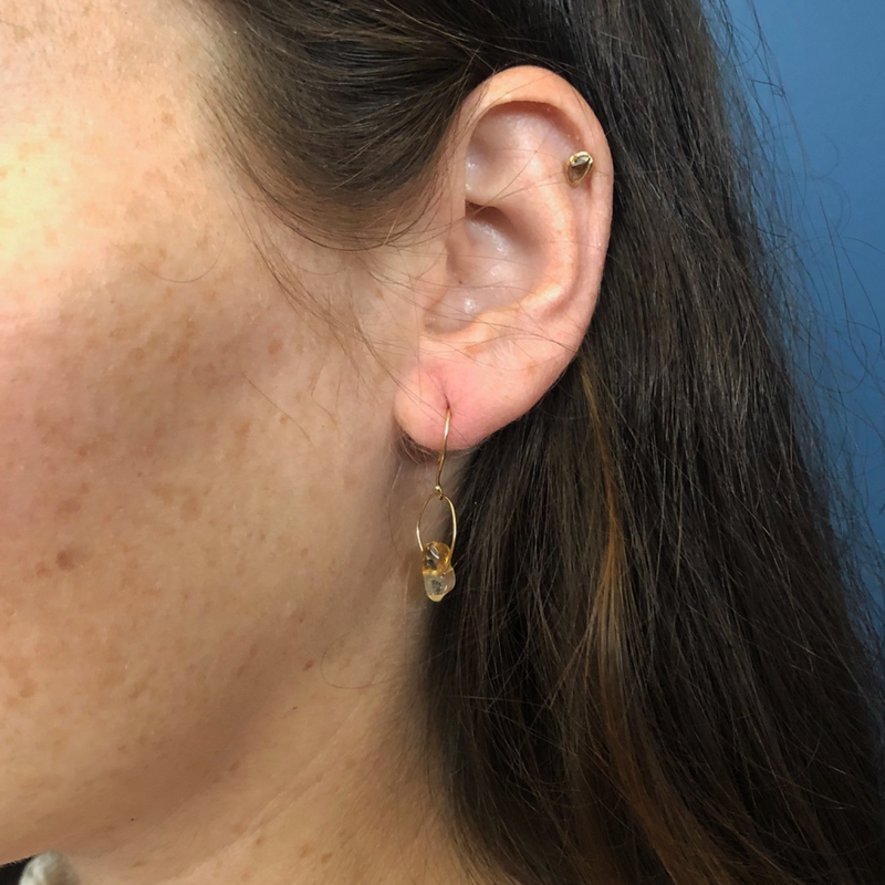 Citrine Birthstone Earrings