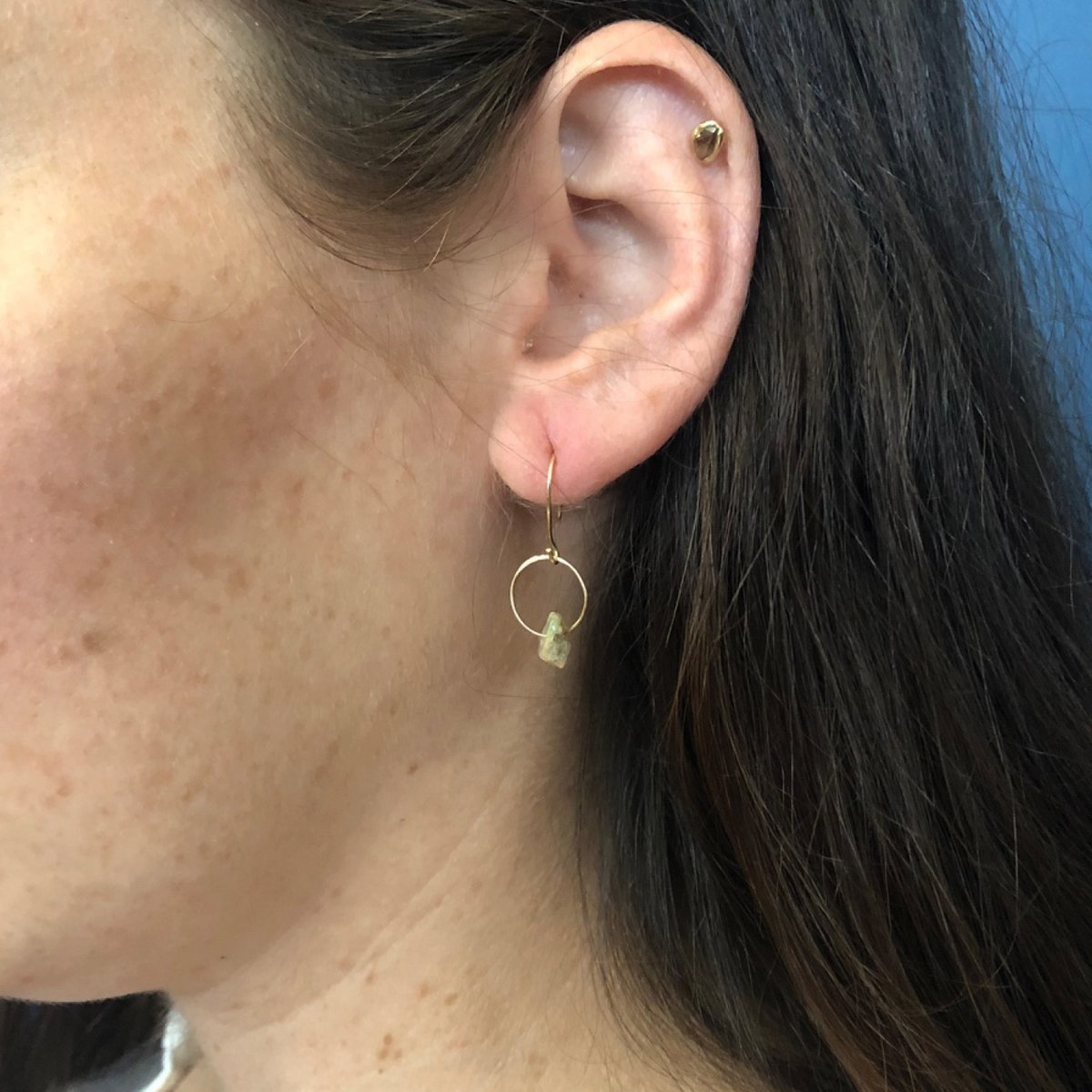 Opal Birthstone Earrings