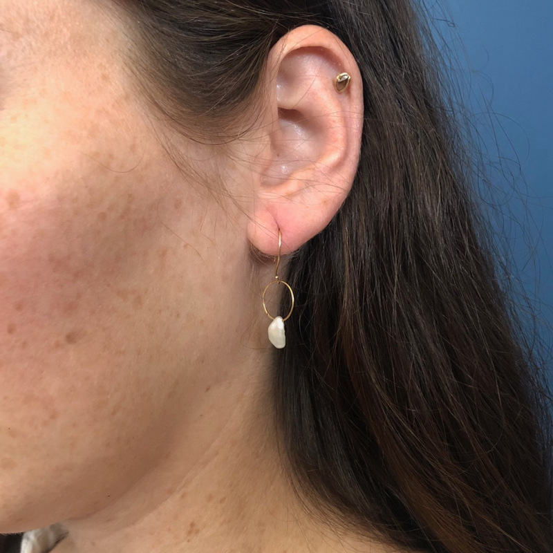 Pearl Birthstone Earrings