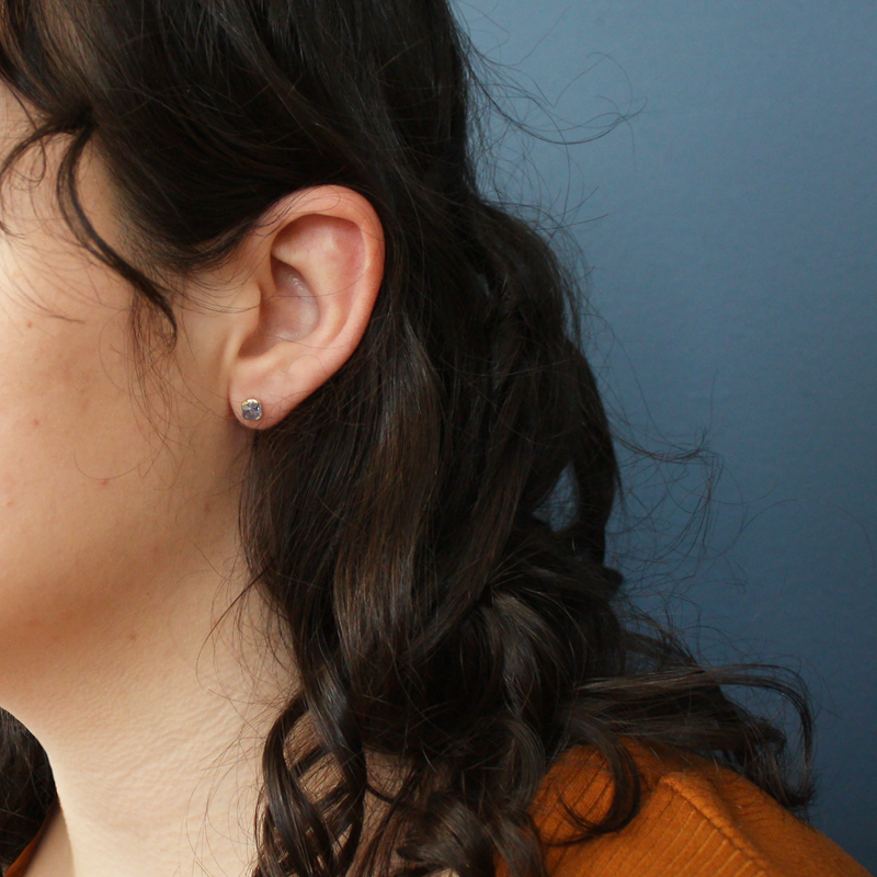 Bud Studs - Tanzanite