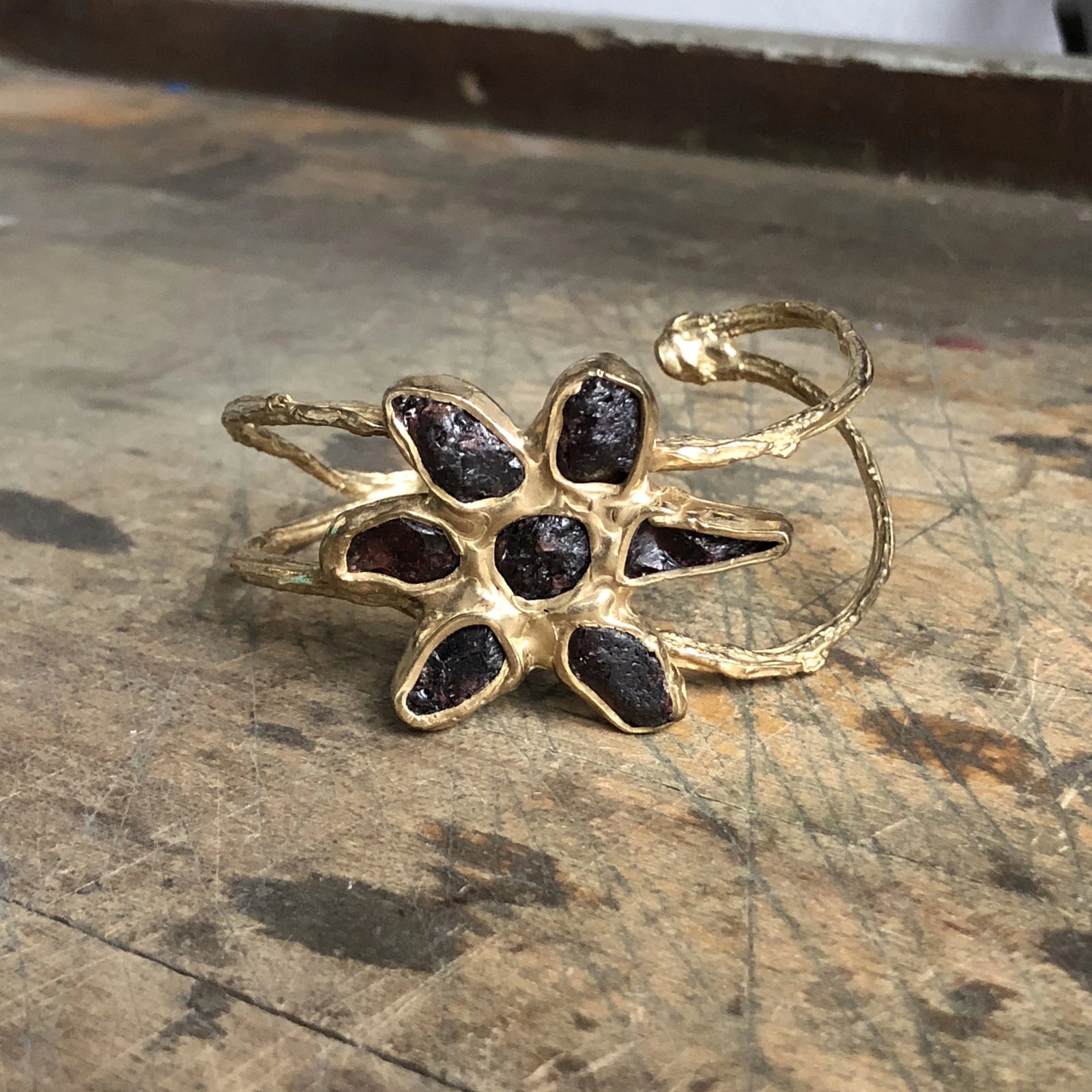 Dried Wildflower Cuff