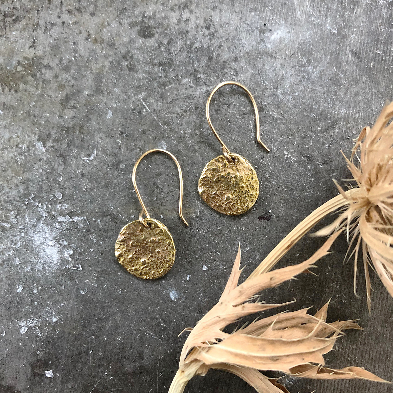 Full Moon Celestial Earrings