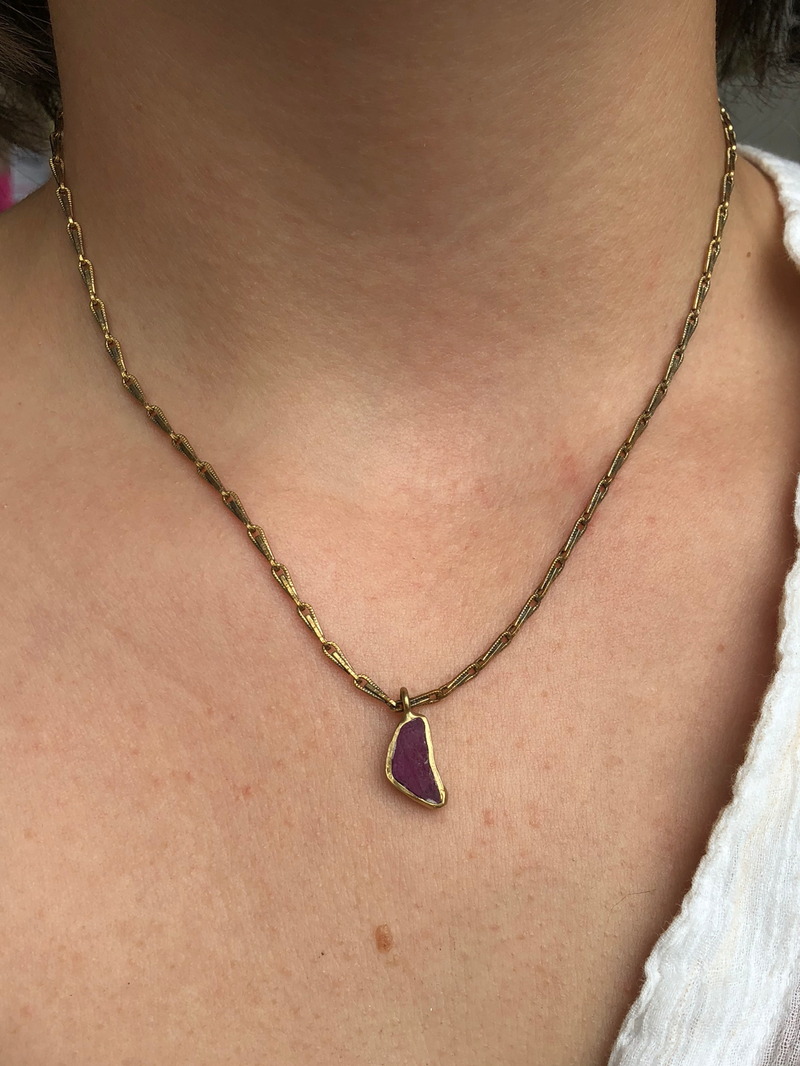 Guardian Pendant - Ruby