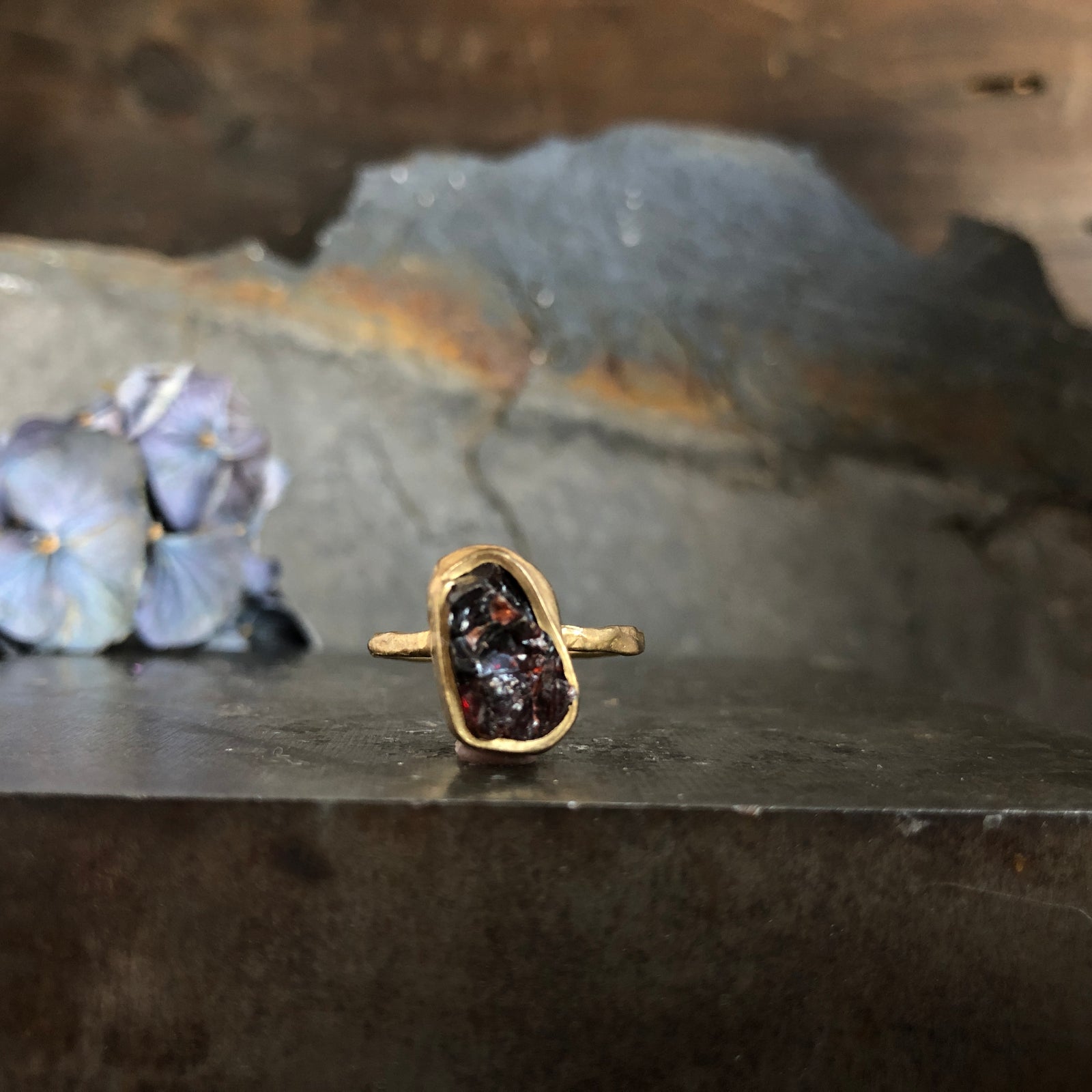 Guardian Ring - Garnet