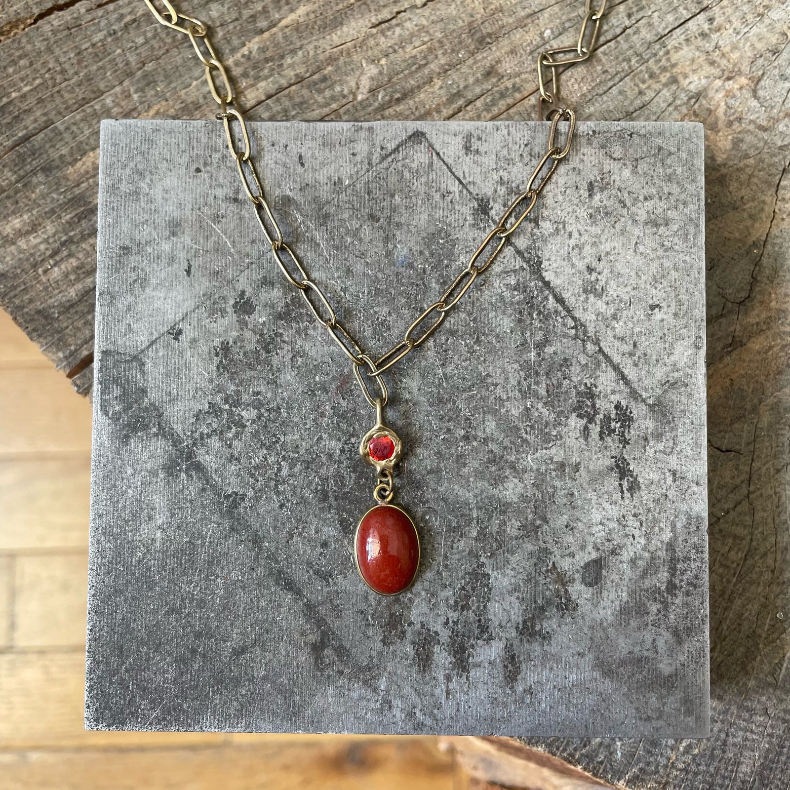 Carnelian Pendant - n570