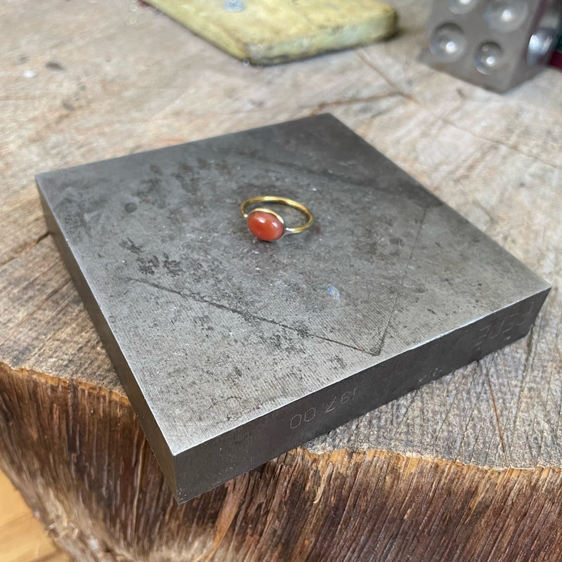 Carnelian Ring - r526