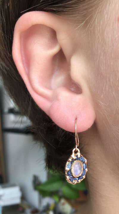 Mini Lunar Earrings