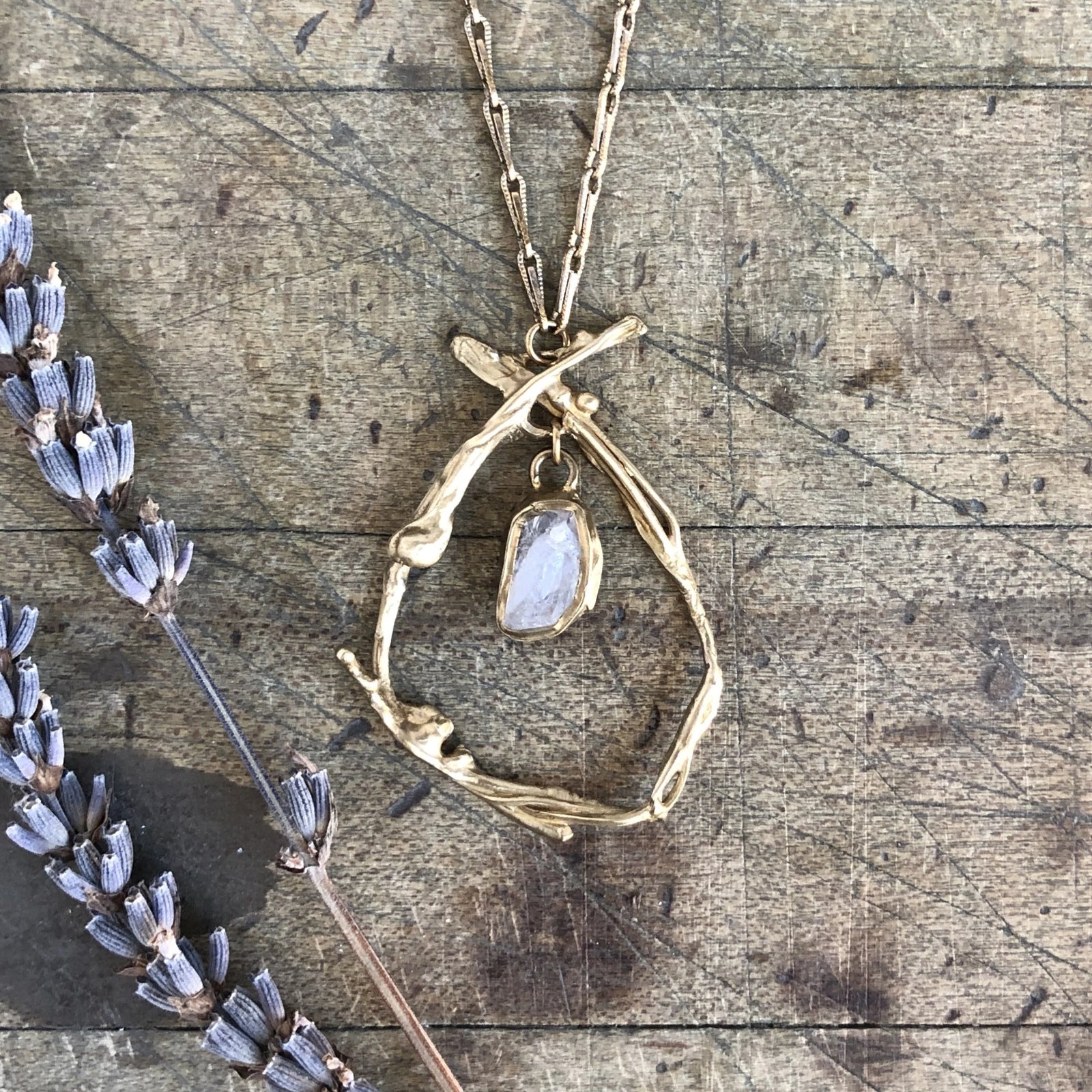 Morning Glory Solo Pendant