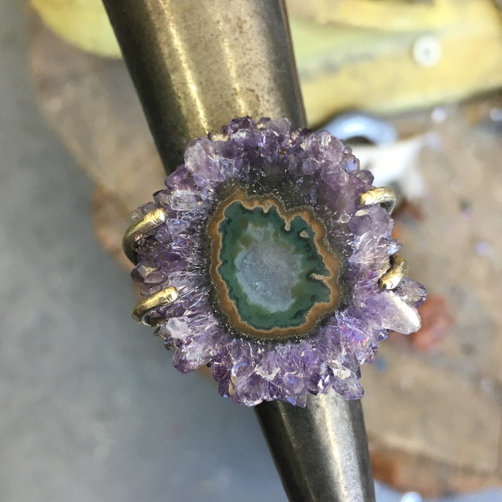Stalactite Slice Ring