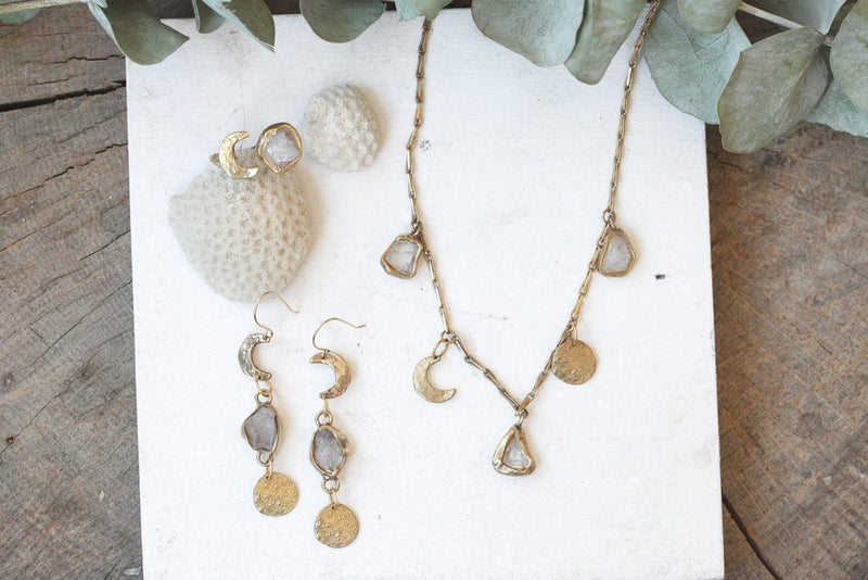 Wax and Wane Earrings